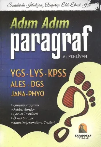 Adım Adım Paragraf; YGS-LYS ALES-DGS JANA-PMYO