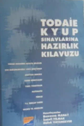 TODAİE KYUP Sınavlarına Hazırlık Kılavuzu