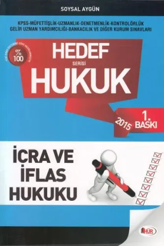 Hedef Serisi- İcra ve İflas Hukuku