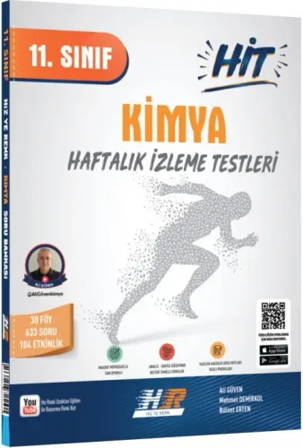 Hız ve Renk 11. Sınıf Kimya Hit Soru Bankası