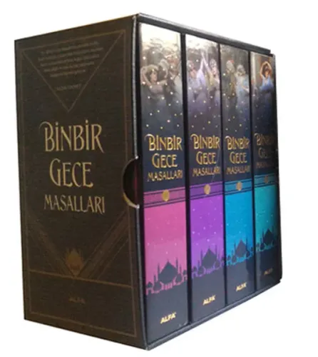 Binbir Gece Masalları 1-2-3-4 (Kutulu)