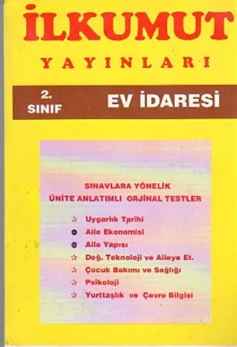 2. Sınıf Ev İdaresi