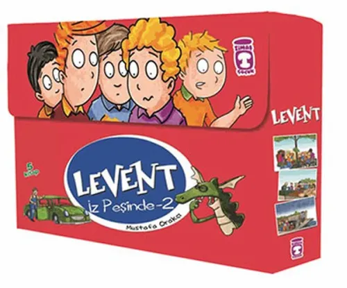 Levent ve Tayfası İz Peşinde 2 (5 Kitap)