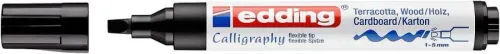 Edding KALİGRAFİ KALEMİ SİYAH (E-1455)