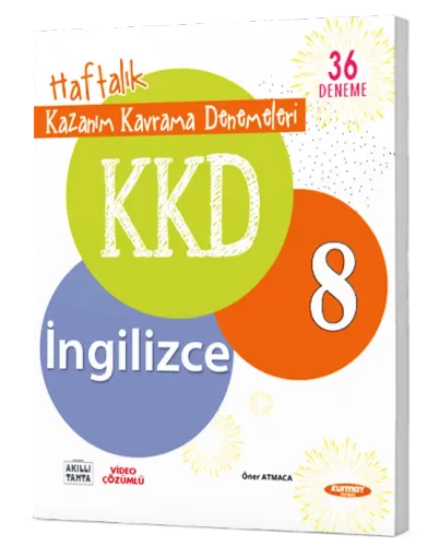 Kurmay Yayınları 8 İngilizce Haftalık Kazanım Kavrama Denemeleri