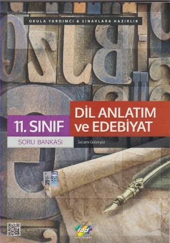 FDD 11. Sınıf Dil Anlatım ve Edebiyat Soru Bankası Selami Güleryüz