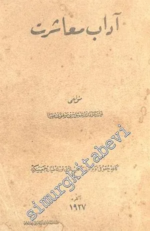 OSMANLICA: Adab-ı Muaşeret Hasbihalleri -