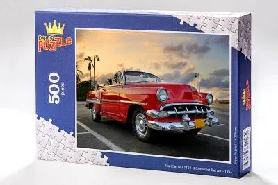 Taşıt Serisi - Chevrolet Bel Air - 1954 500 Parça Puzzle