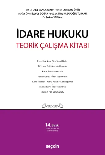 İdare Hukuku Teorik Çalışma Kitabı