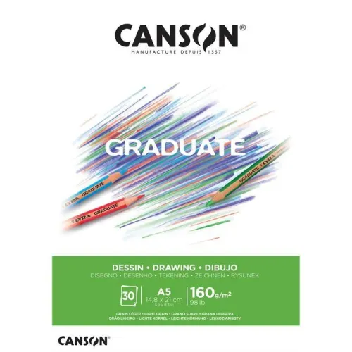 CANSON GRADUATE 30S A5 160G Eskiz Defteri