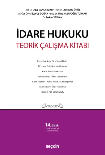 İdare Hukuku Teorik Çalışma Kitabı
