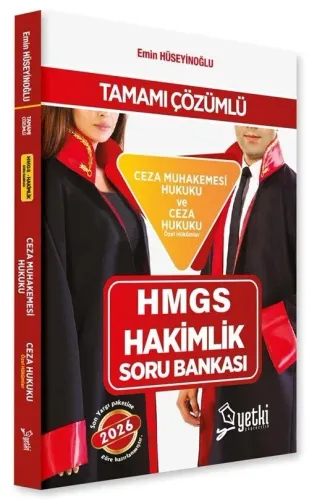 Yetki Yayınları 2026 HMGS Hakimlik Ceza Muhakemesi Hukuku ve Ceza Huku