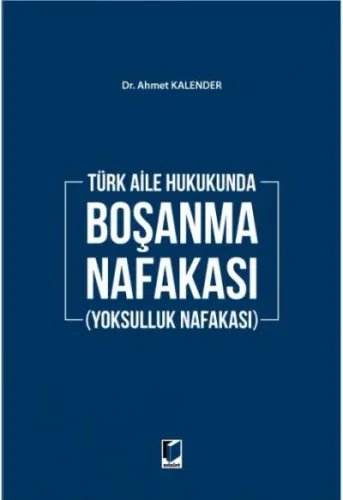Boşanma Nafakası (Yoksulluk Nafakası)