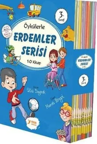 Öykülerle Erdemler Serisi 3.Sınıf 10 Kitap