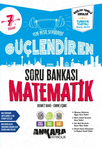 Ankara 7. Sınıf Matematik Güçlendiren Soru Bankası