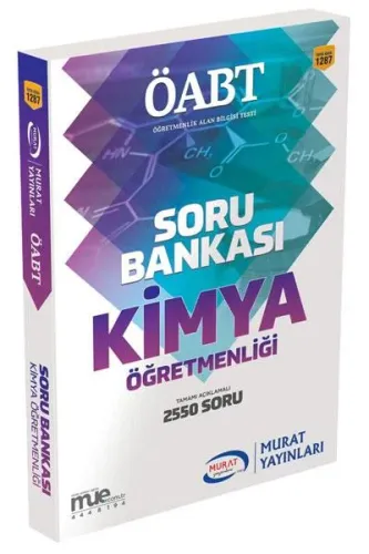 Murat ÖABT KPSS Kimya Öğretmenliği Soru Bankası - 1287