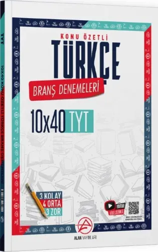 ALAN TYT KONU ÖZETLİ DENEME TÜRKÇE - 2027