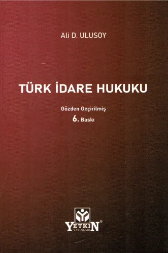 Türk İdare Hukuku