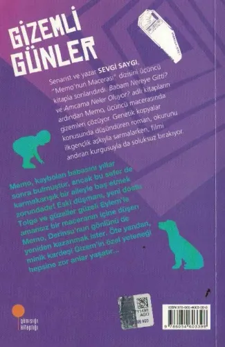 Gizemli Günler / Memo'nun Macerası 3 Sevgi Saygı Günışığı