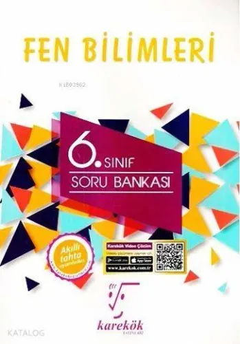 Karekök Yayınları 6. Sınıf Fen Bilimleri Soru Bankası Karekök