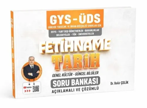 GYS ÜDS FETİHNAME Tarih - Genel Kültür - Güncel Bilgiler Soru Bankası
