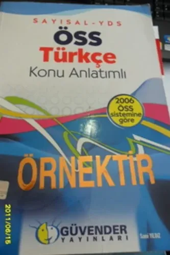 ÖSS Türkçe Konu Anlatımlı