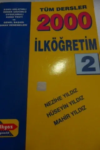 Tüm Dersler 2000 / 2.Sınıf