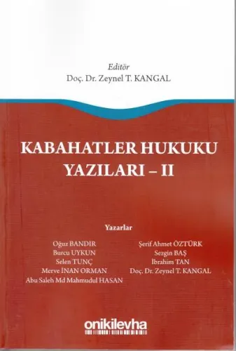 Kabahatler Hukuku Yazıları - II