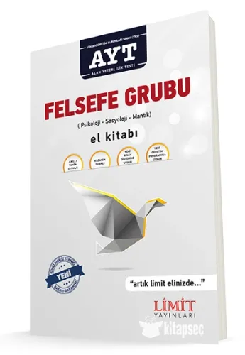 Limit Yayınları Ayt Felsefe Grubu El Kitabı