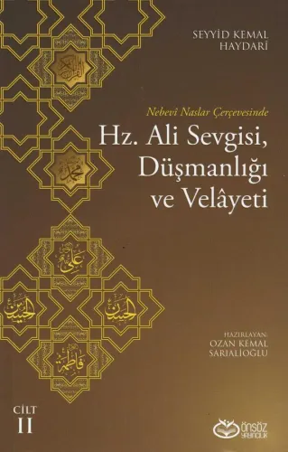 Hz. Ali Sevgisi, Düşmanlığı ve Velâyeti Cilt 1 ve 2 (Takım) Ayetullah 