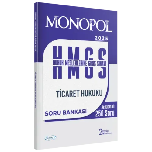 MONOPOL HMGS Ticaret Hukuku Soru Bankası
