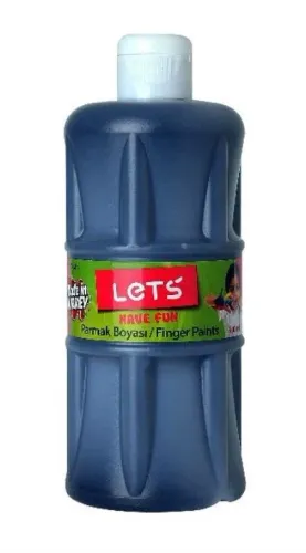 Lets Parmak Boya 500Ml Siyah L-5009