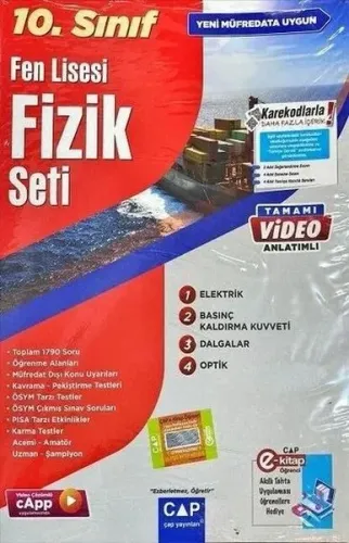 10.Sınıf Set Fen Lisesi Fizik - 2023
