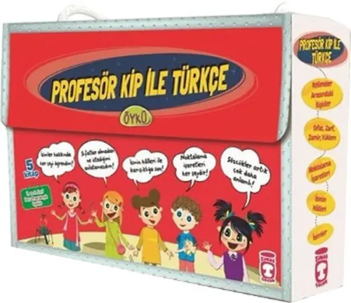 Profesör Kip ile Türkçe 1 Set (5 Kitap)