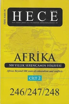 Hece Aylık Edebiyat Dergisi Sayı: 34 - Afrika Özel Sayısı 246/247/248 2. Cilt Tek Kitap