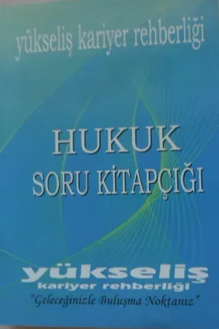 Hukuk Soru Kitapçığı