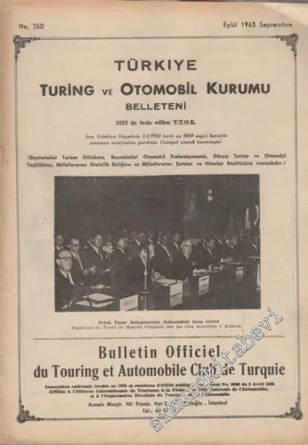 Turing - Türkiye Turing ve Otomobil Kurumu Belleteni : Bir Tortum Seyahatnamesi  - Kurt Krapf  -  - Sayı: 260      Eylül  1963