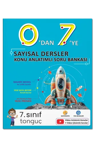 Tonguç Akademi 0'dan 7'ye Sayısal Konu Anlatımlı Soru Bankası
