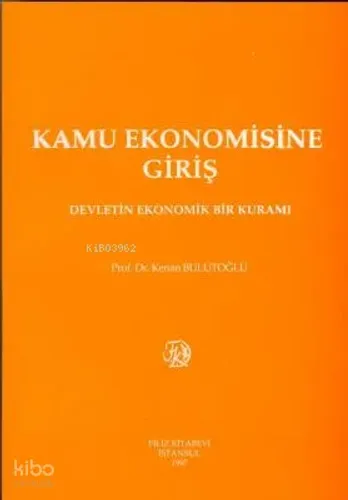 Kamu Ekonomisine Giriş