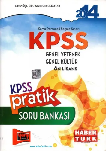 2014 KPSS Genel Yetenek Genel Kültür Soru Bankası Ön Lisans