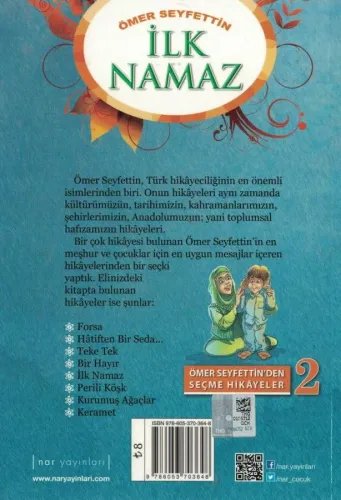 İlk Namaz Ömer Seyfettin Nar Kitap %32 indirimli