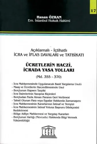Ücretlerin Haczi, İcrada Yasa Yolları - Seri 17