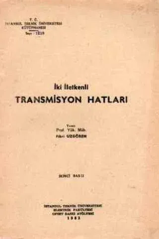 İki İletkenli Transmisyon Hatları