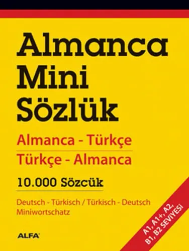 Almanca Mini Sözlük; Almanca-Türkçe Türkçe Almanca 10.000 Sözcük