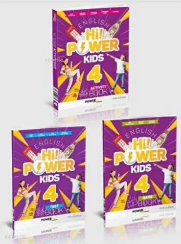 4.Sınıf Hi! Power İngilizce Seti (3 Kitap)