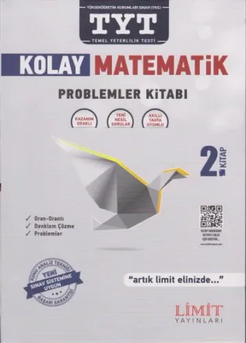 Limit TYT Kolay Matematik Problemler Kitabı 2. Kitap-YENİ Limit Yayınl