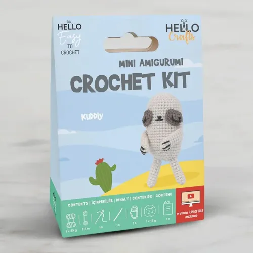 H.CRAFTS TIĞ İŞİ MİNİ AMİGURUMİ KİTİ-KUDDLY