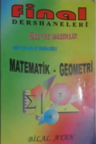 ÖSS'ye Hazırlık Matematik-Geometri