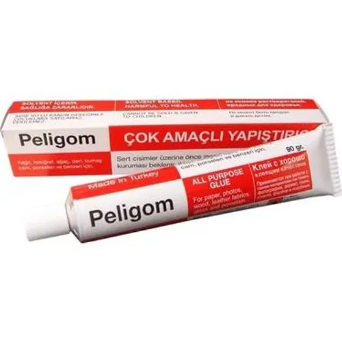 Peligom Sıvı Yapıştırıcı 90gr No:11 Solventli