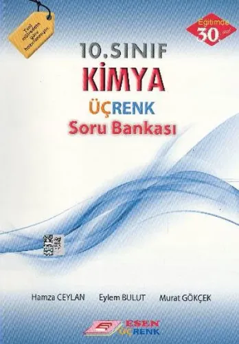 Esen Üçrenk Yayınları 10. Sınıf Kimya Soru Bankası Esen Üçrenk